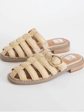 Fyona Fisherman Style Sandal, Raffia | DV by Dolce Vita